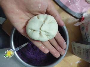 家庭版紫薯包的做法 步骤5