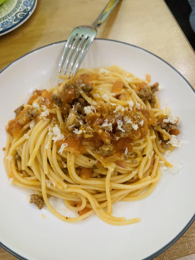 【番茄肉酱意面】