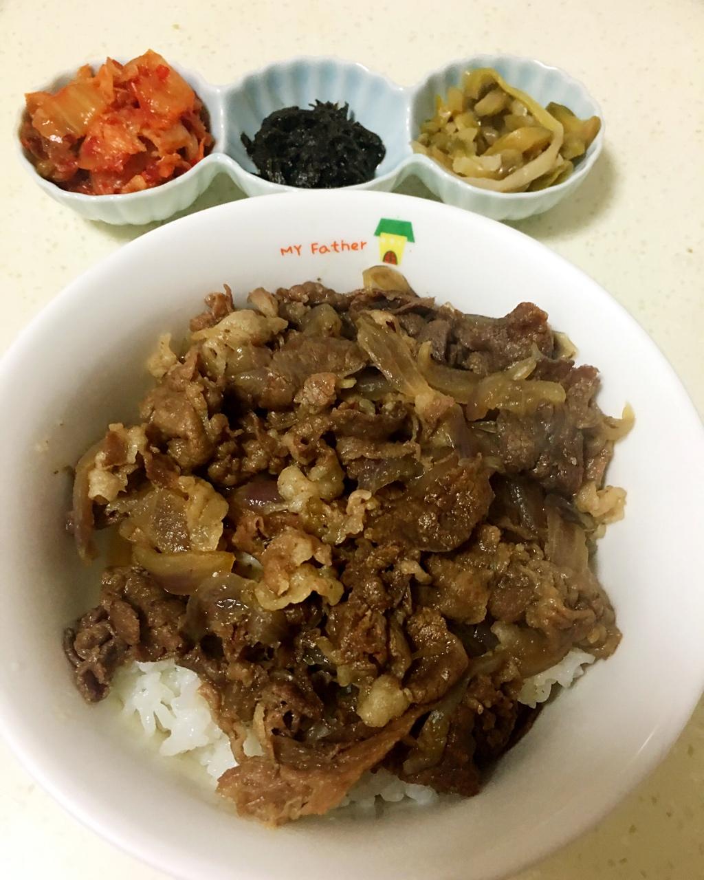 吉野家牛肉饭（牛丼）