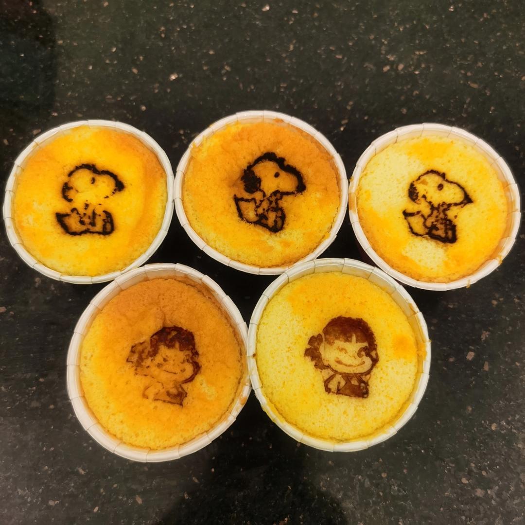 烫面纸杯蛋糕—不开裂不回缩