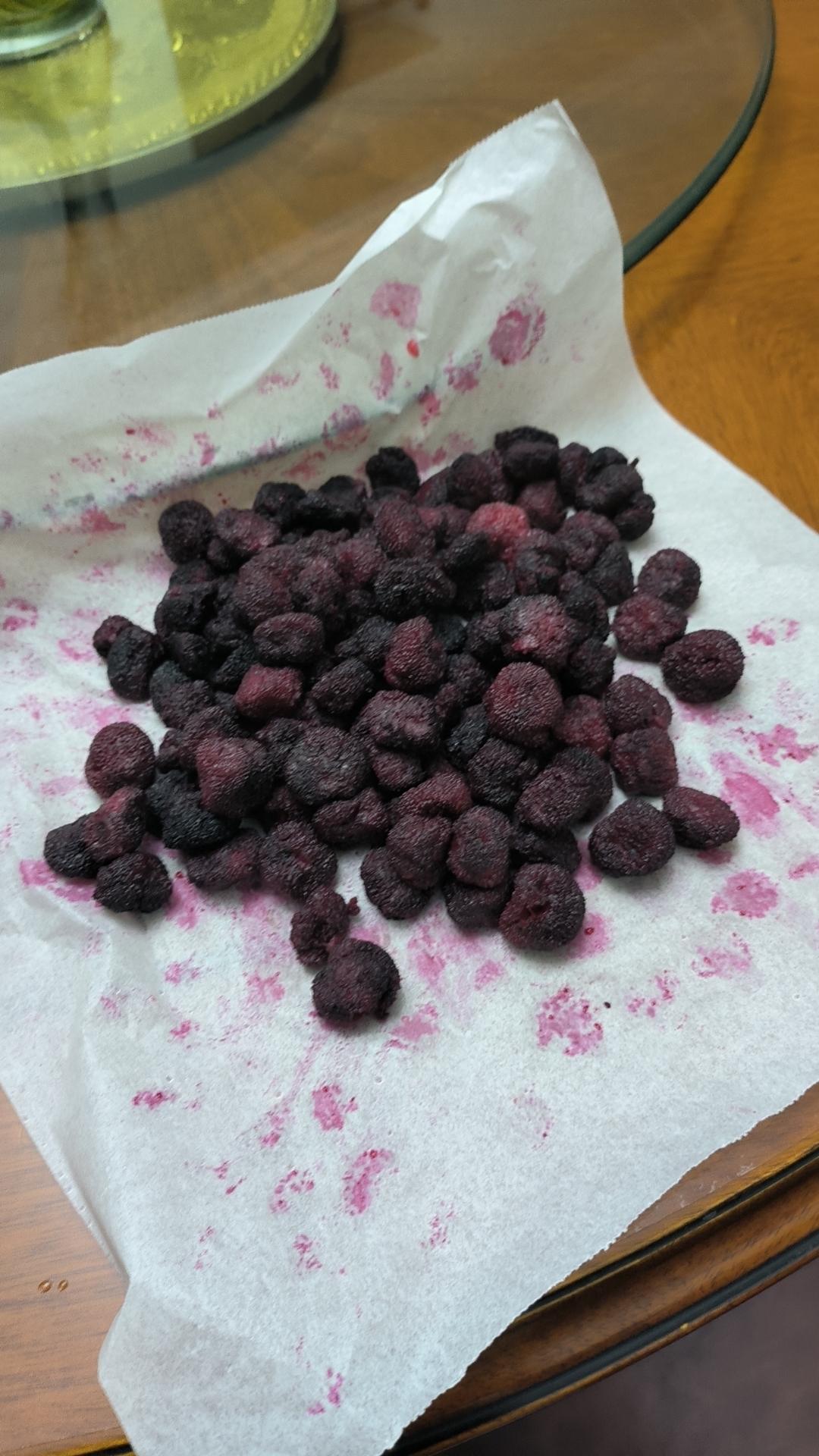 微波炉版杨梅干