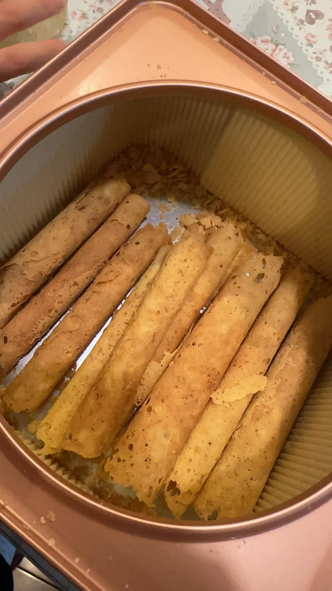 不输美心的酥香蛋卷，真正酥掉渣