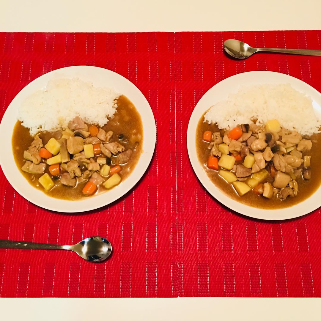 咖喱鸡肉饭
