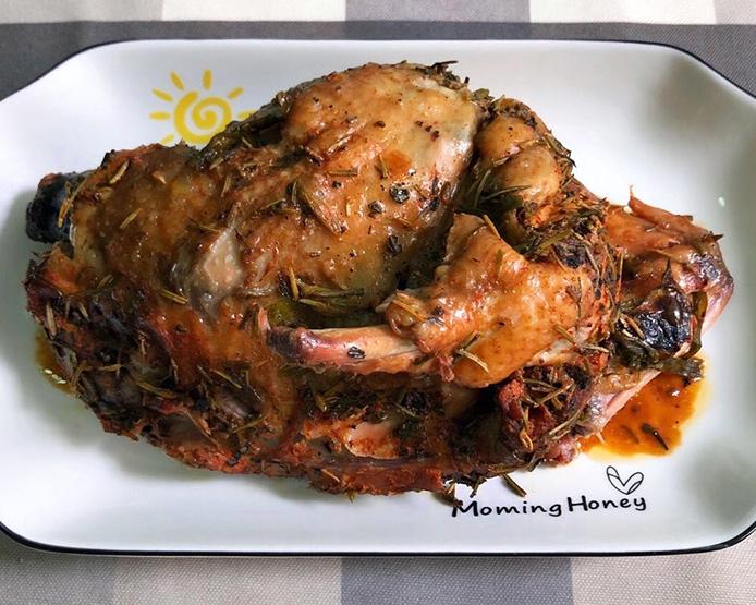 意式香草电饭锅烤鸡