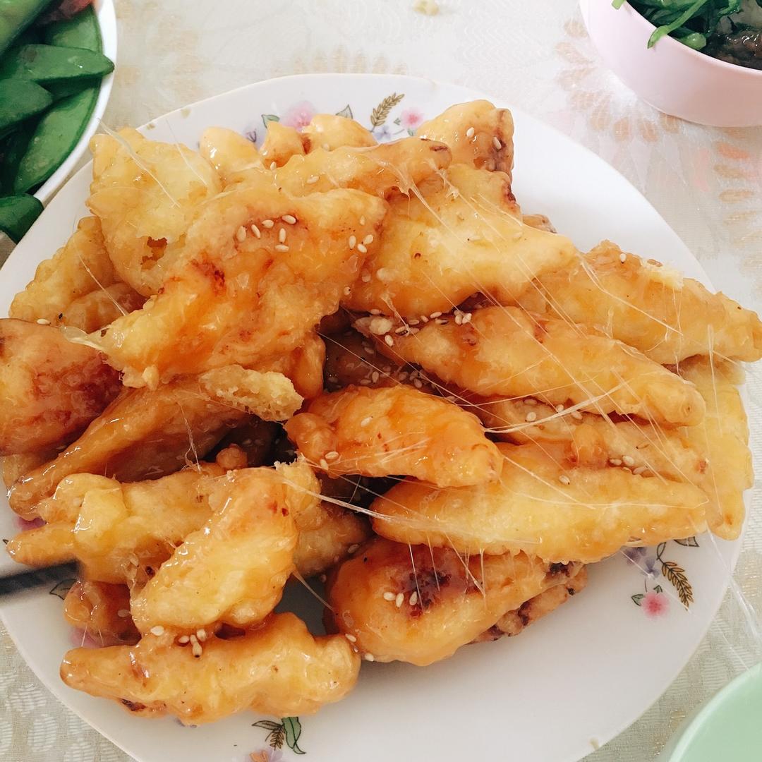 拔丝奶皮