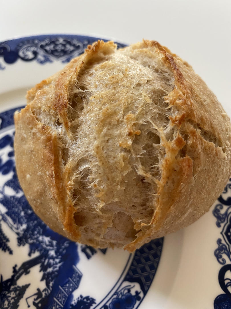 无需揉面的天然酵母欧包