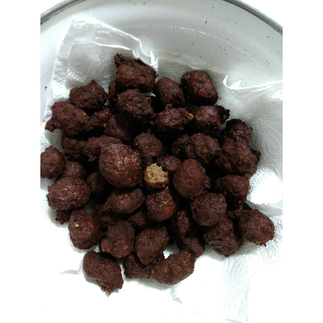 年菜——炸牛肉丸子