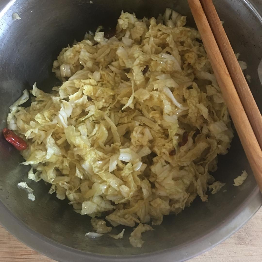 炝拌白菜芯