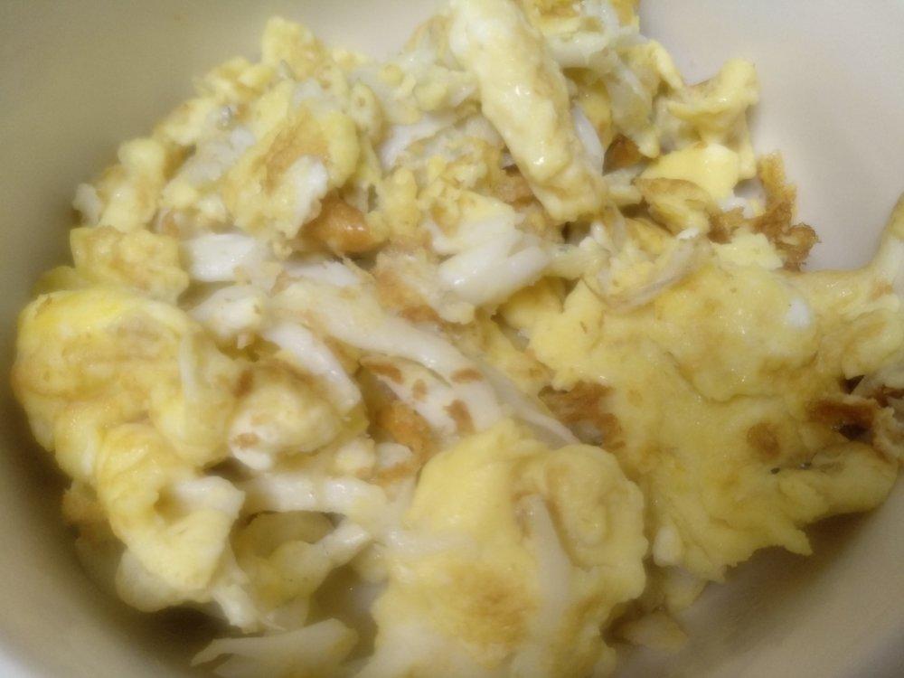 银鱼炒蛋