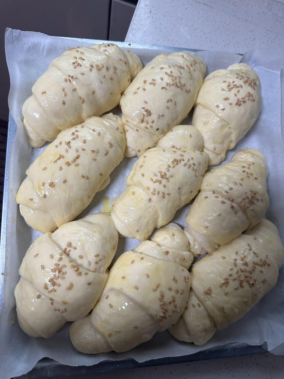 牛奶面包卷（直接法）