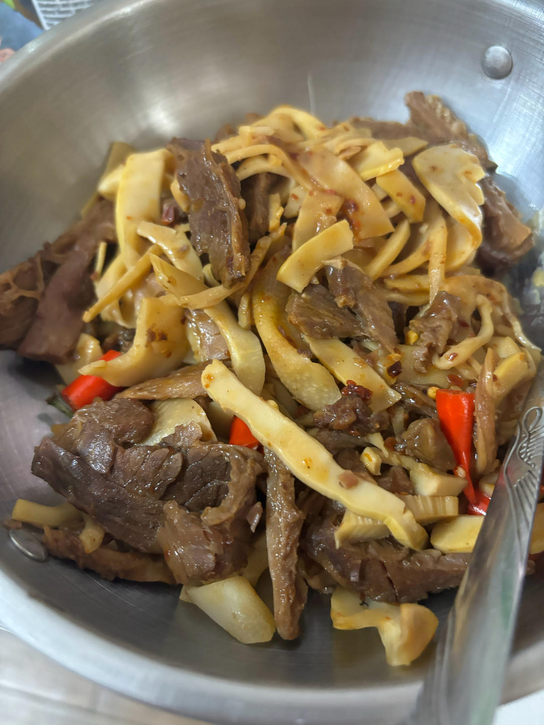 特别香的水笋炒肉
