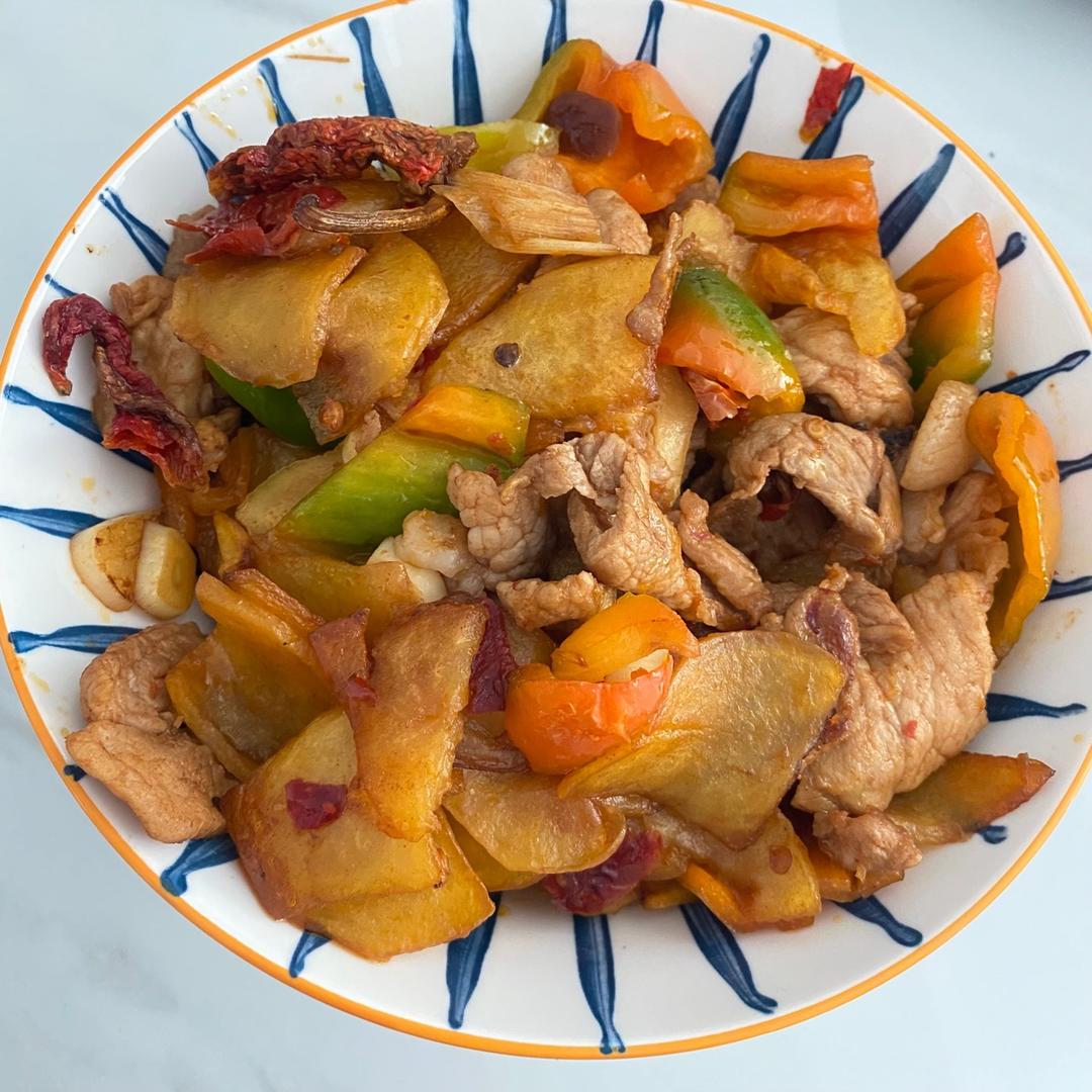 干锅土豆片