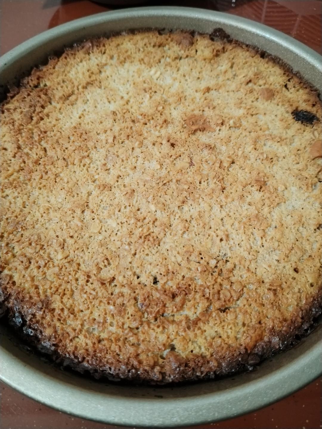 低卡奶香燕麦饼