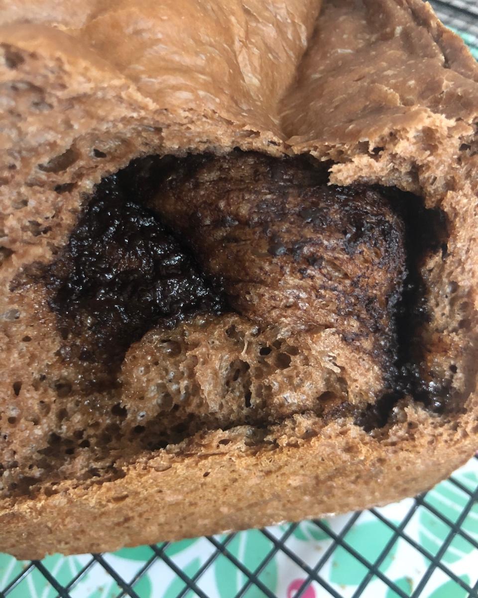 火遍Instagram的爆浆巧克力吐司~附原味吐司配方