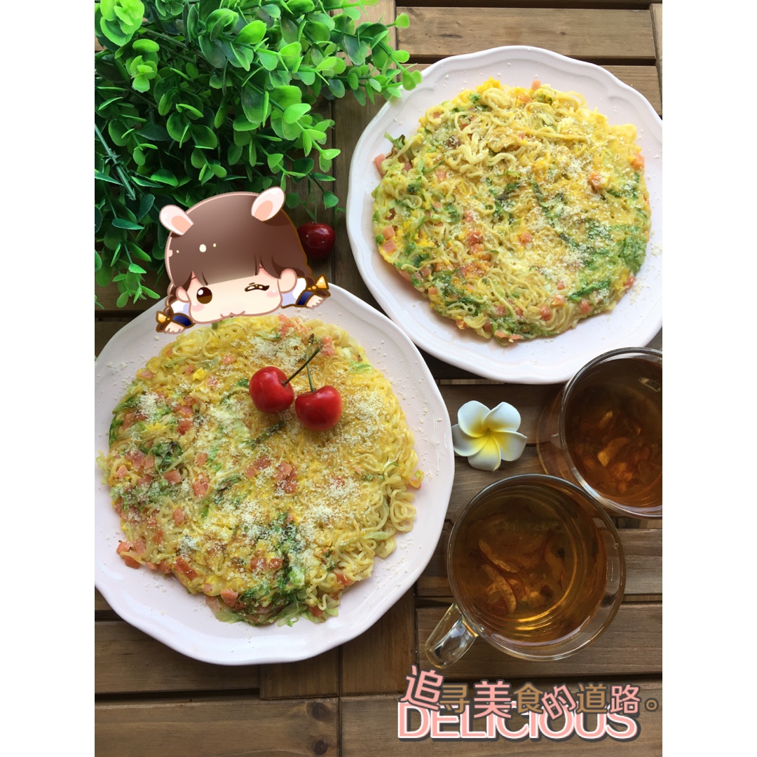 方便面煎蛋饼