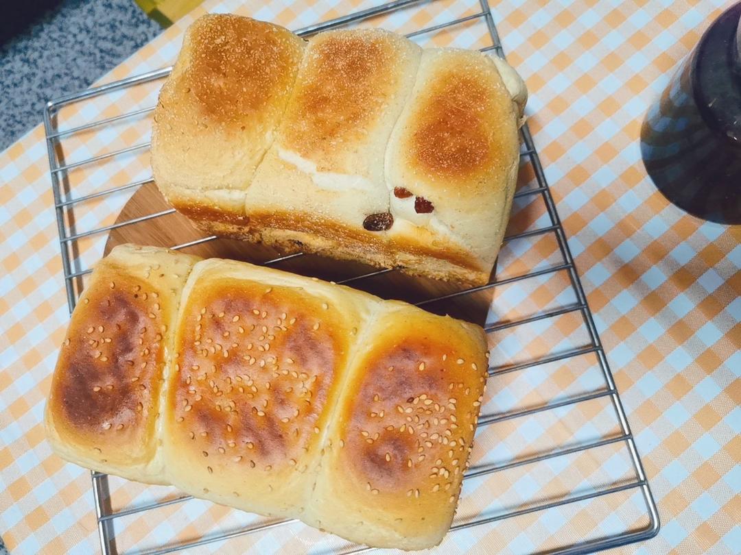 夺命软吐司(๑´ڡ`๑)超软拉丝极速方便的一次发酵吐司