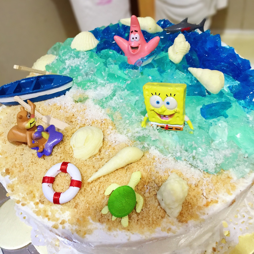 海洋酸奶慕斯蛋糕