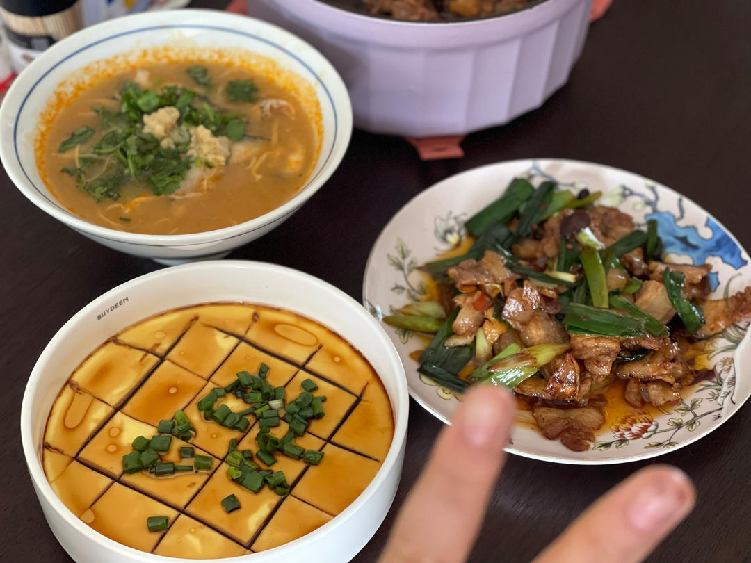 👆【蒸煮炖锅打卡戳这】蒸水蛋-3月美食日记打卡