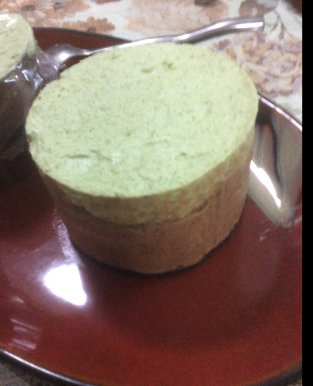 抹茶慕斯蛋糕（无奶油奶酪版）