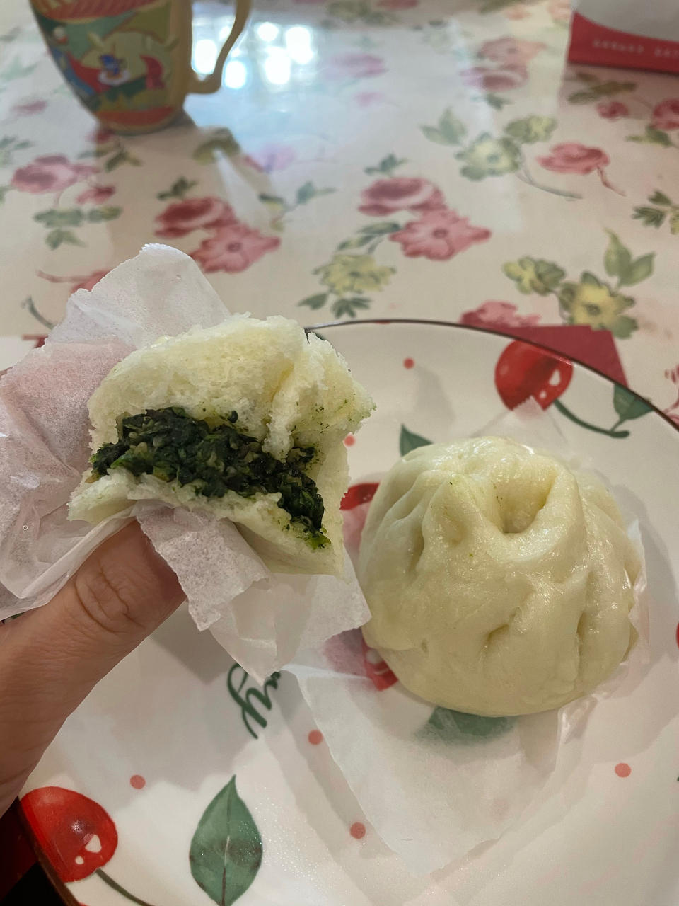 秒杀绿杨邨的香菇菜包