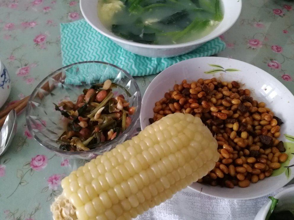 冷水和面