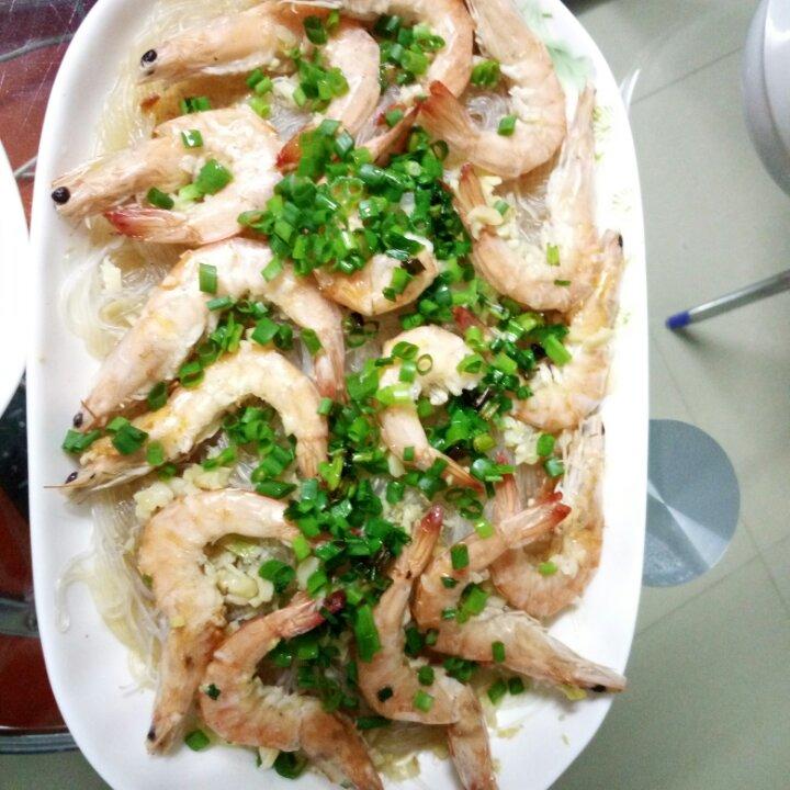 蒜蓉粉丝蒸虾