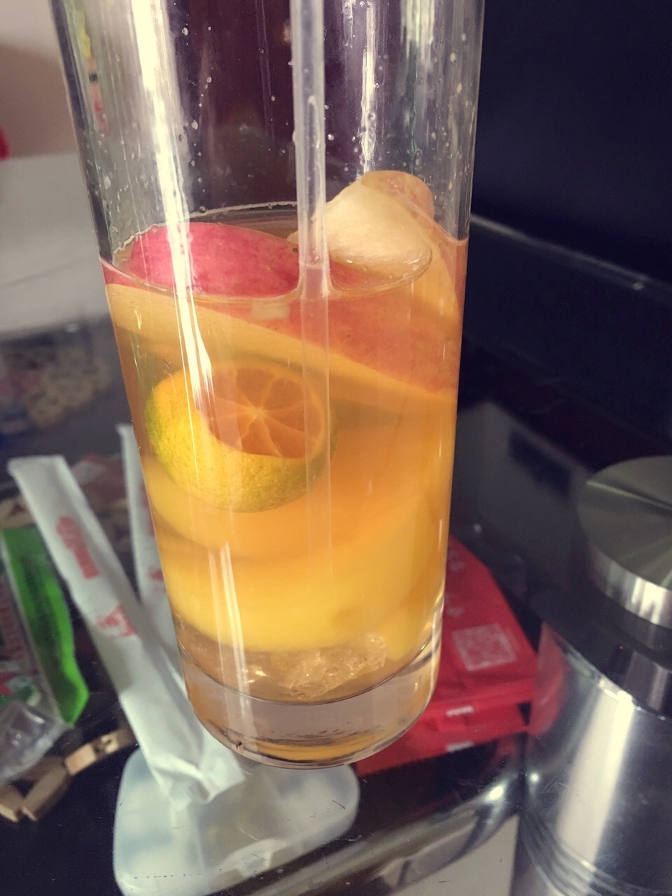 黄桃缤纷果茶