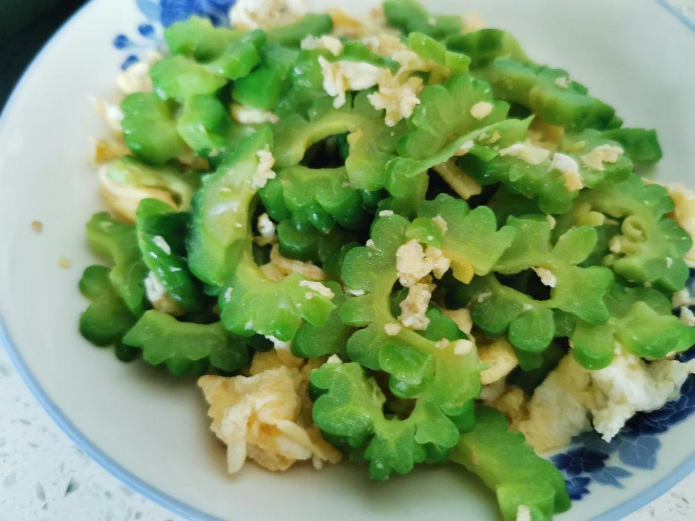 苦瓜炒蛋