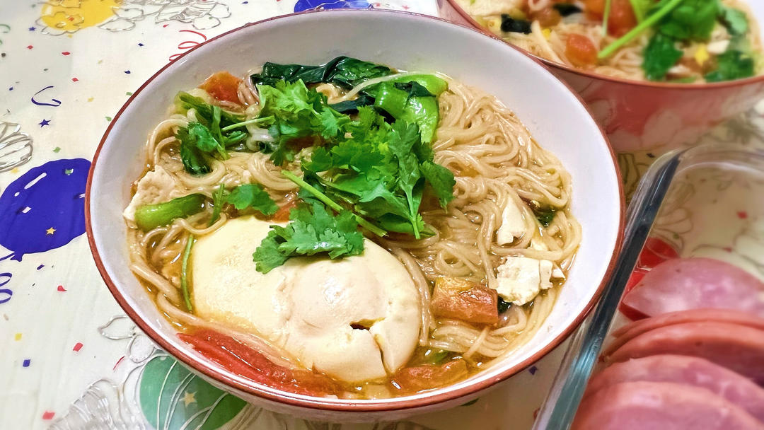 西红柿炝锅面
