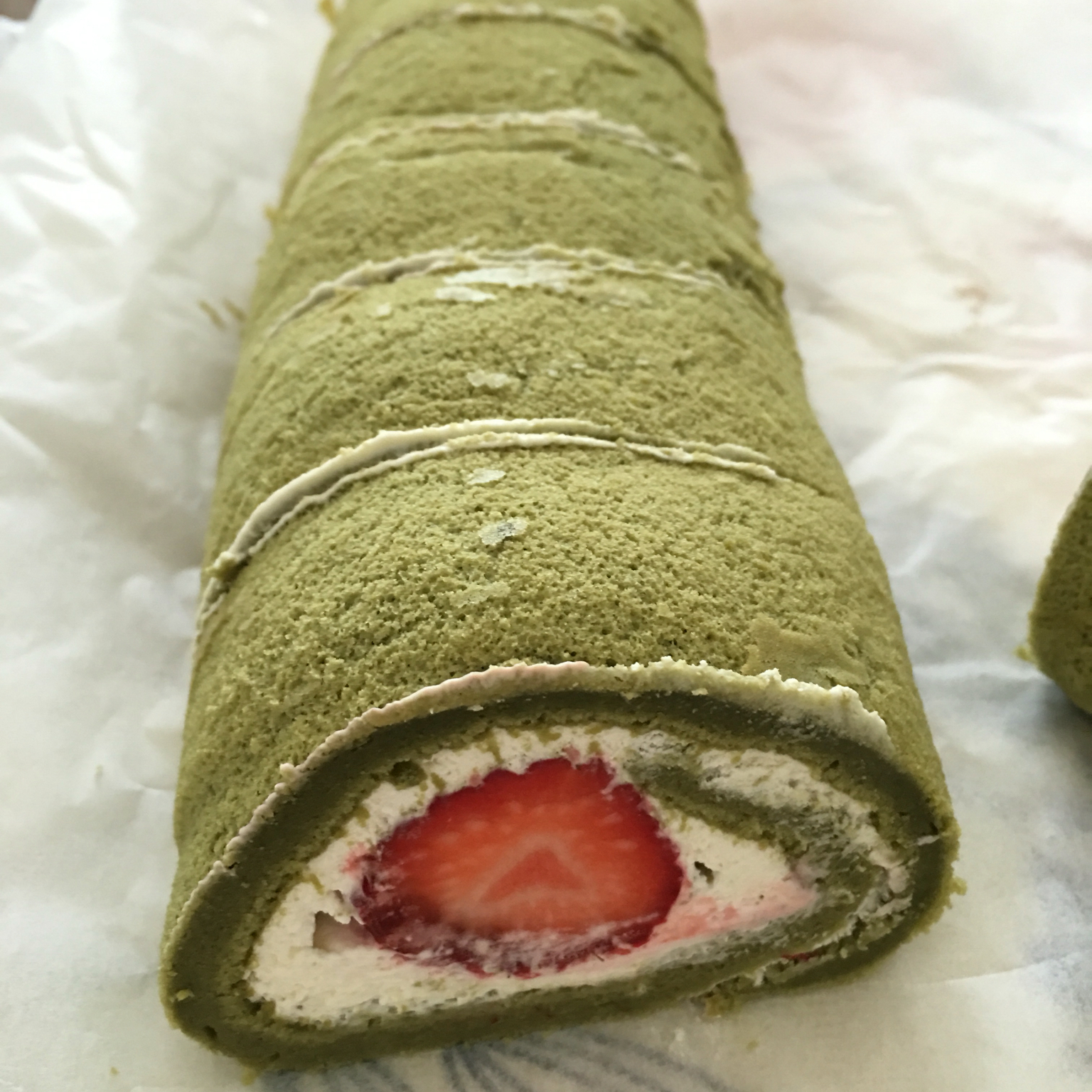 日式抹茶蛋糕卷