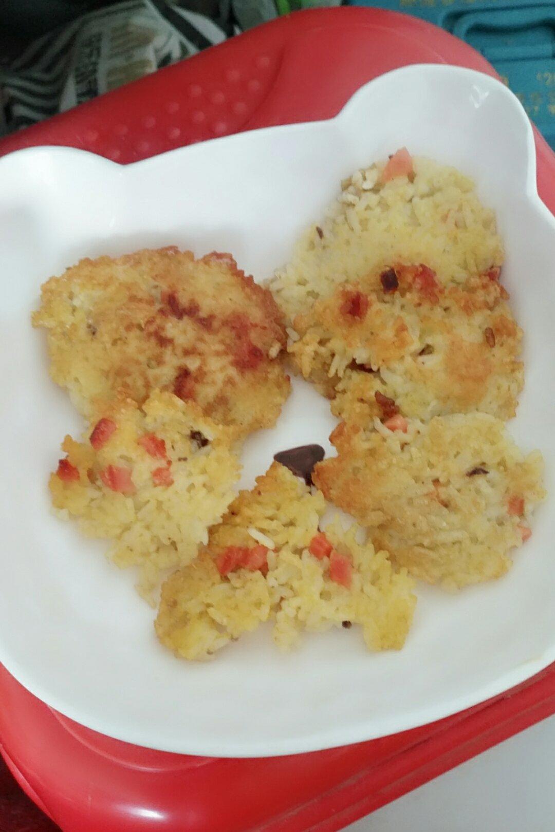 鸡蛋米饭饼