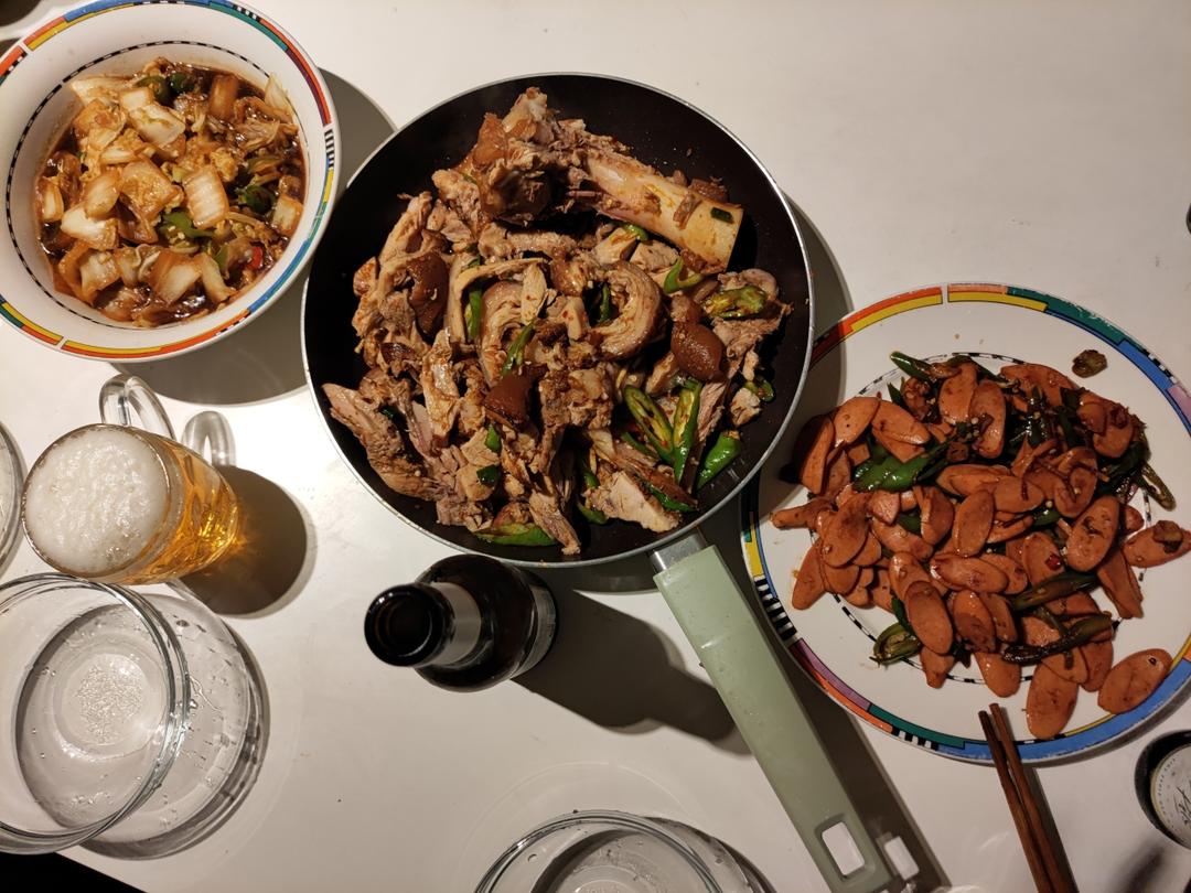 凉拌肘子肉