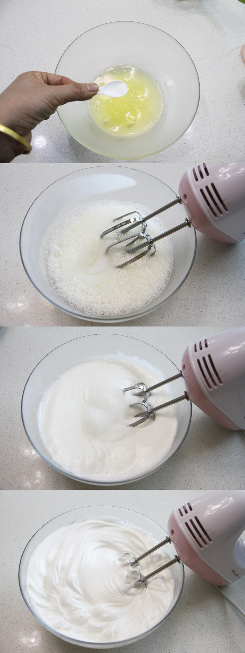 白巧抹茶蛋糕卷的做法 步骤8