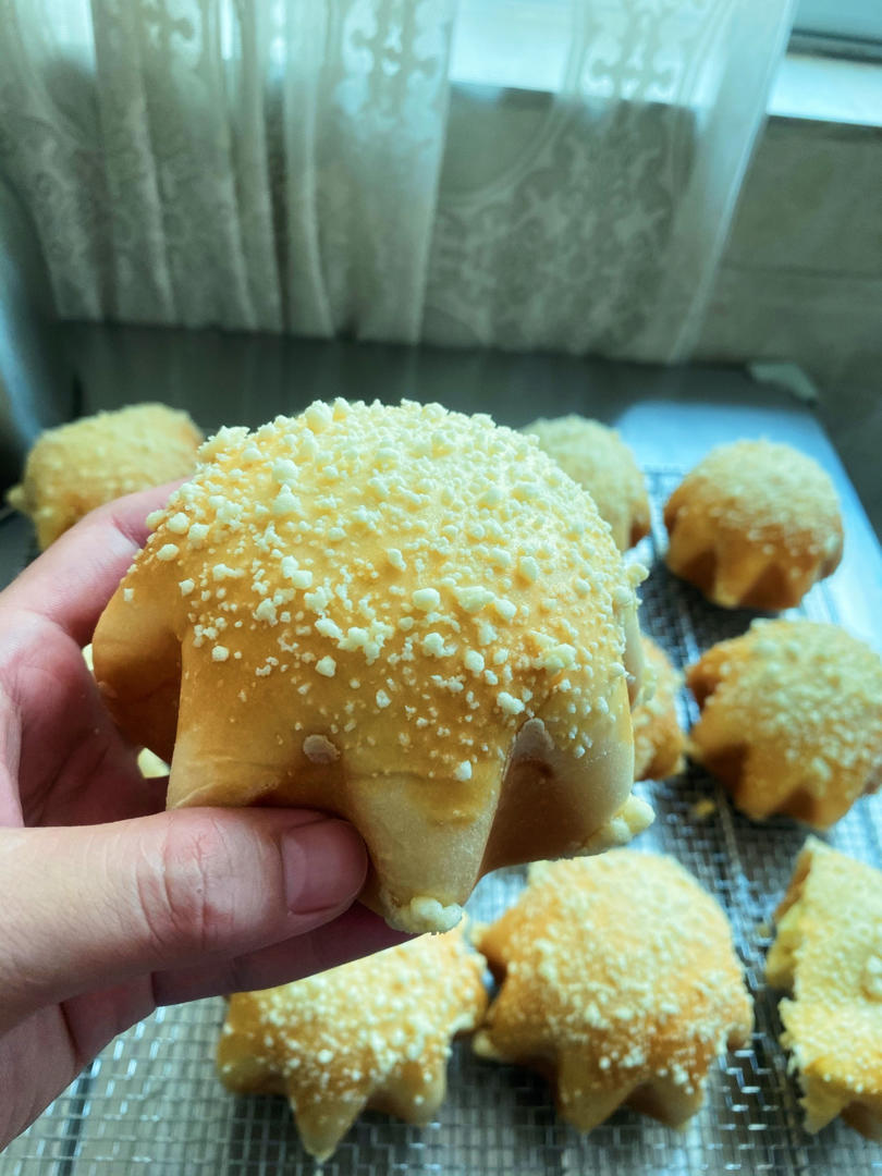 奶酥榴莲乳酪星星包