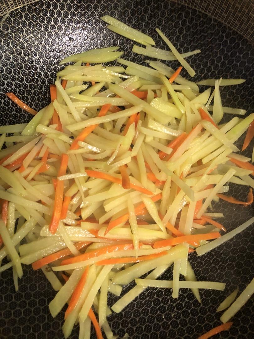 醋溜土豆丝
