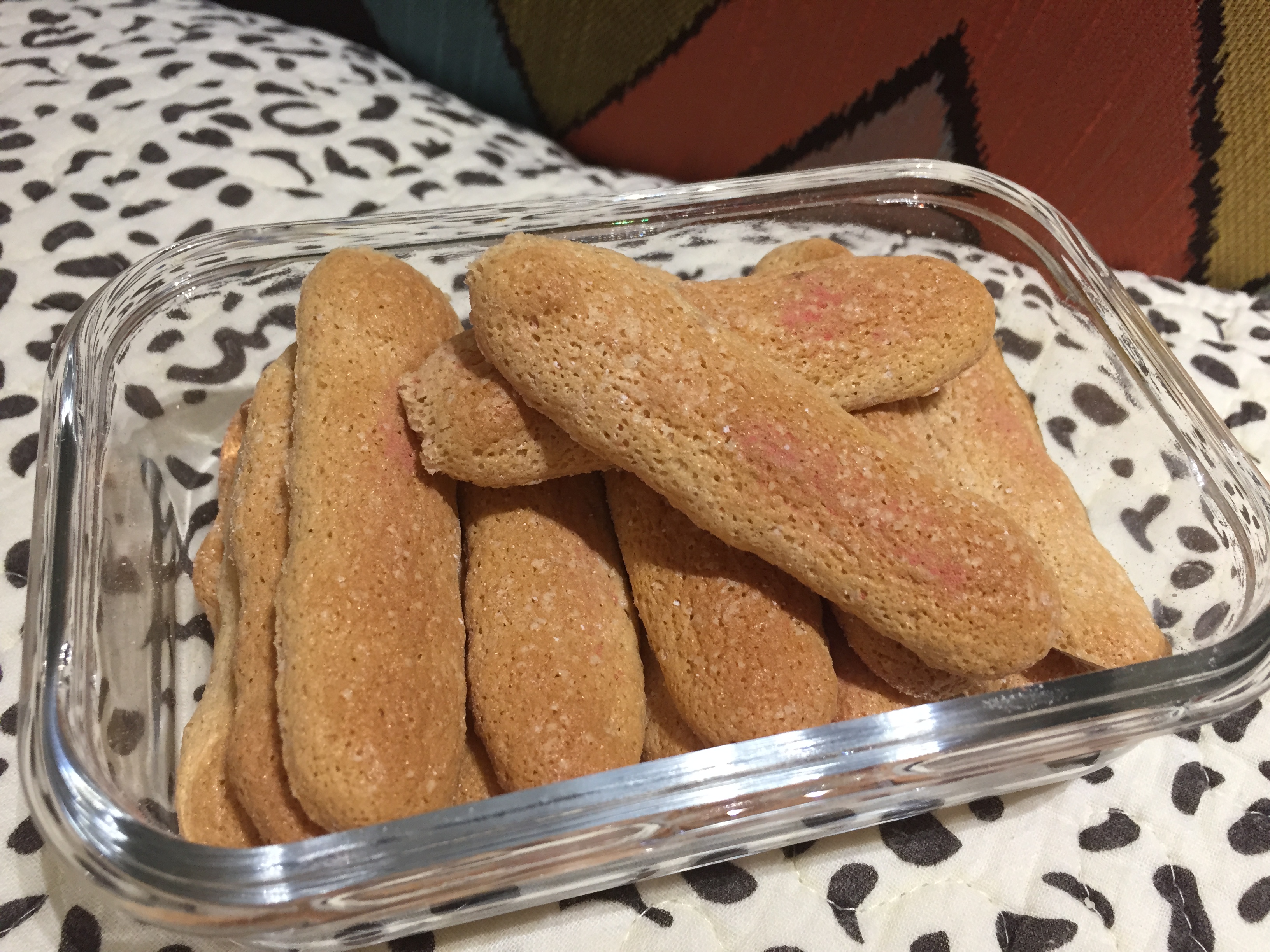 草莓长条酥饼