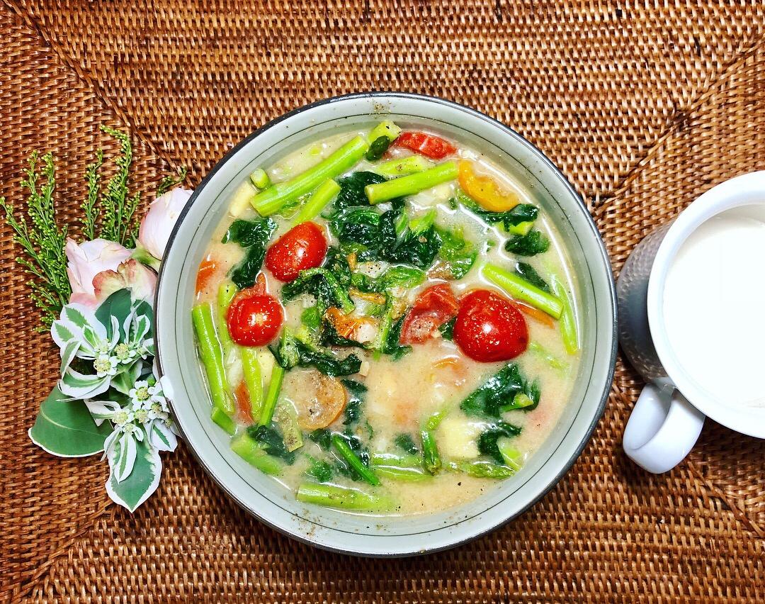 我家的蔬菜miso汤