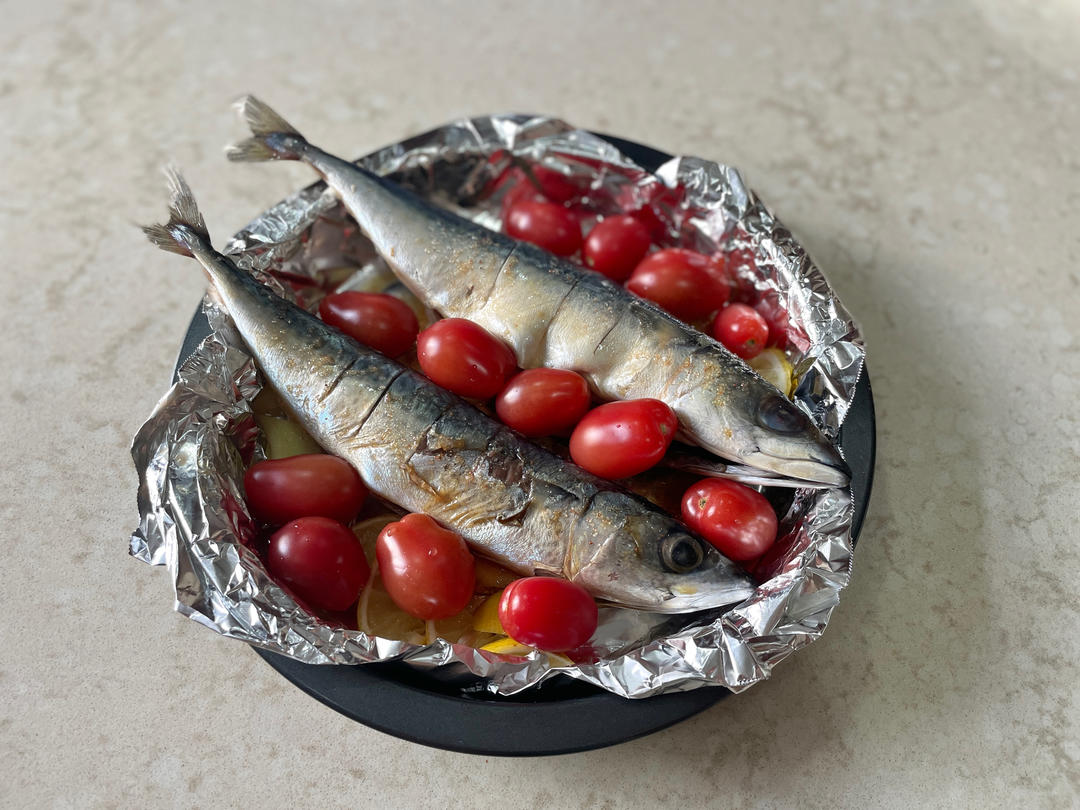 简单无油版烤青占鱼