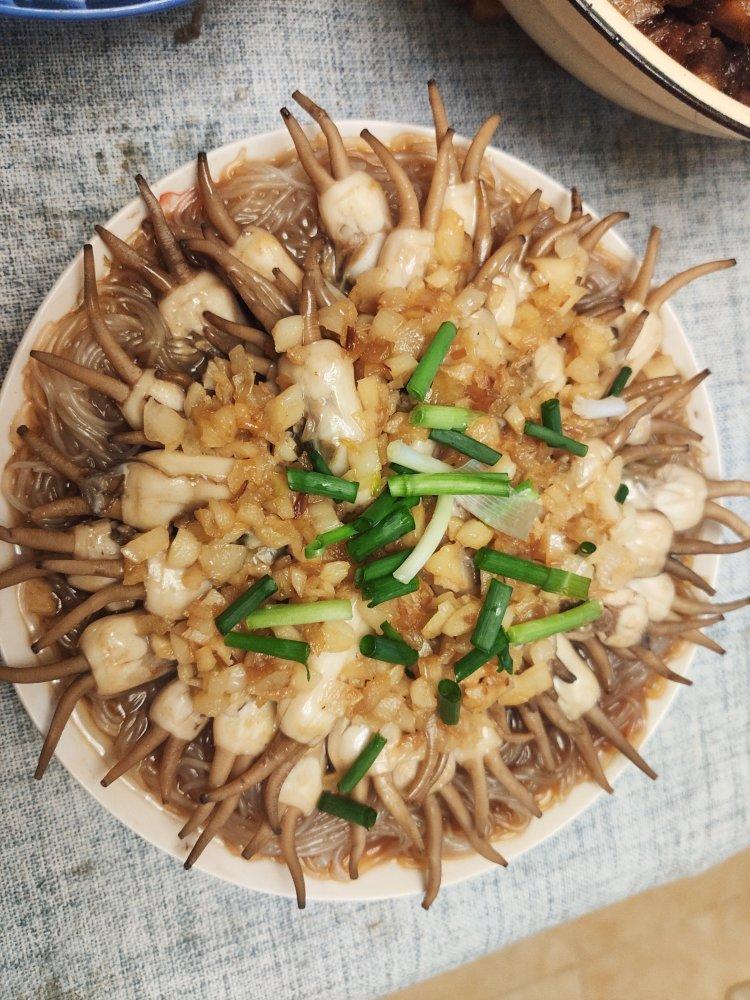蒜蓉粉丝蒸蛏子
