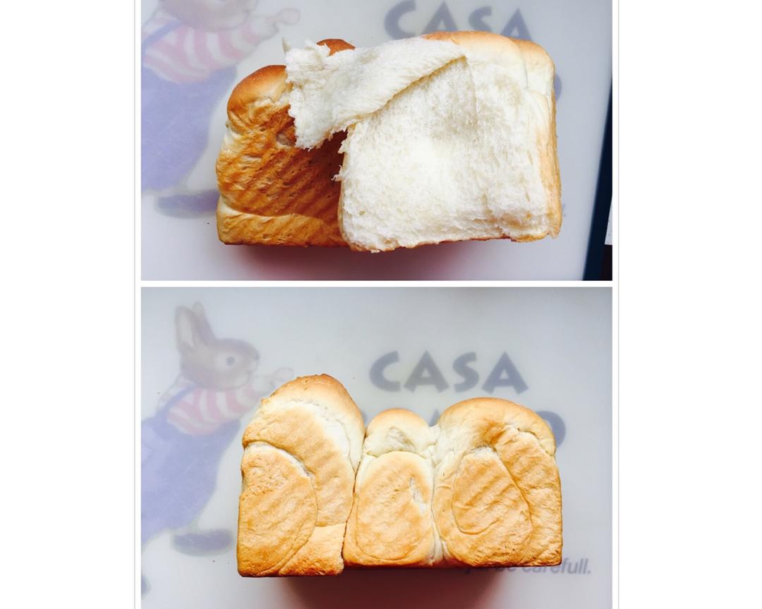 纯奶手撕吐司的做法 步骤1