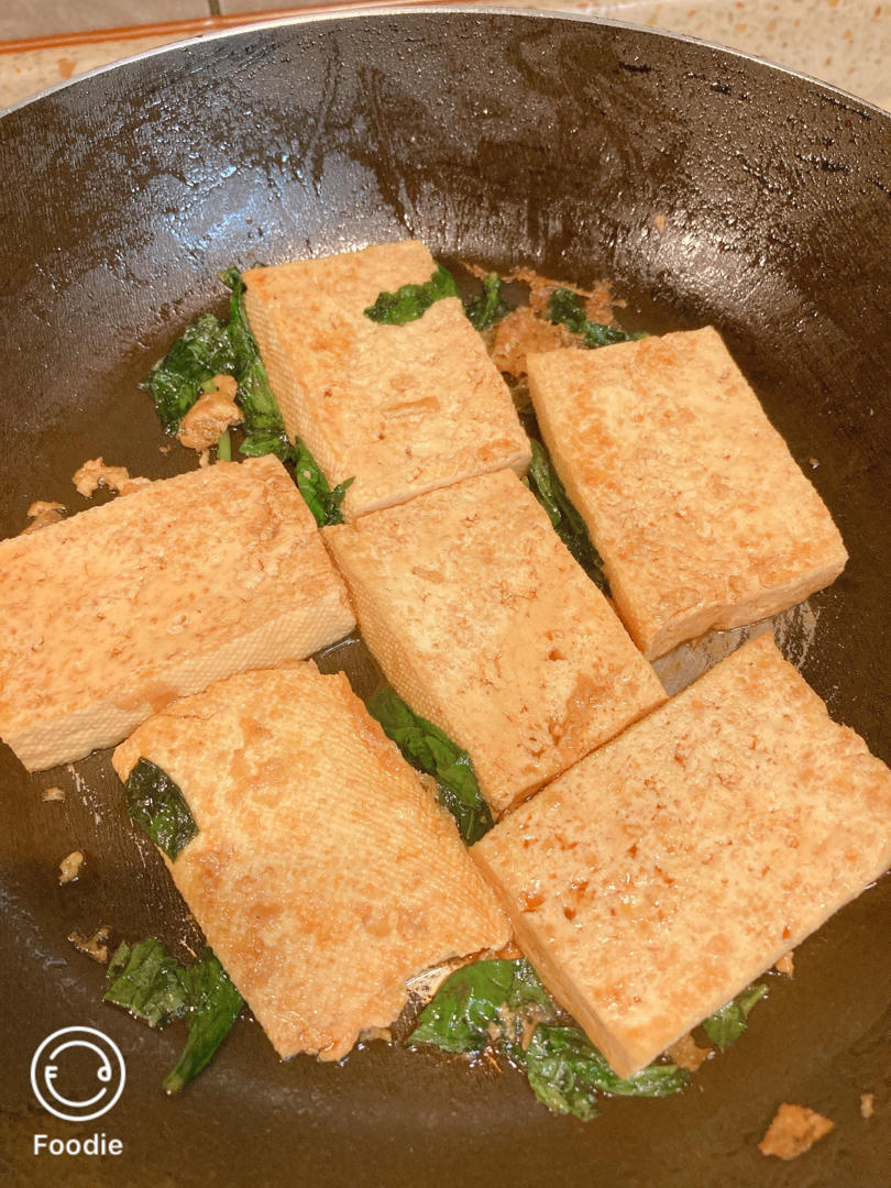 讲真！九层塔焖豆腐好吃到飞起来！
