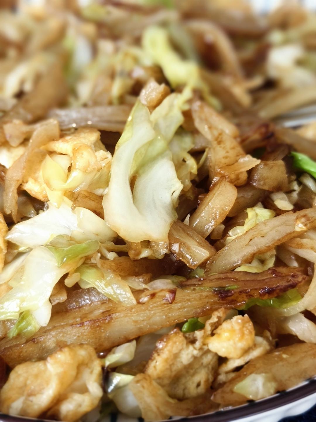 老北京素炒饼(肉炒饼)