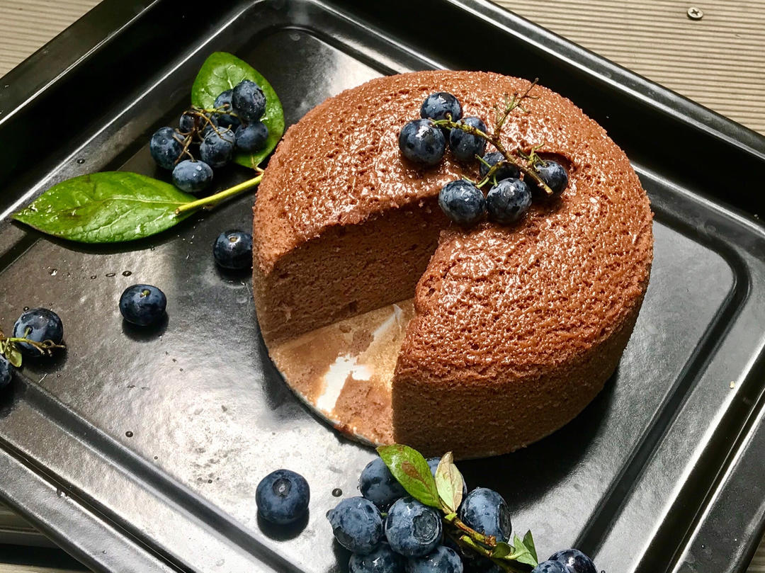 视频菜谱:原味戚风蛋糕8寸戚风蛋糕不裂