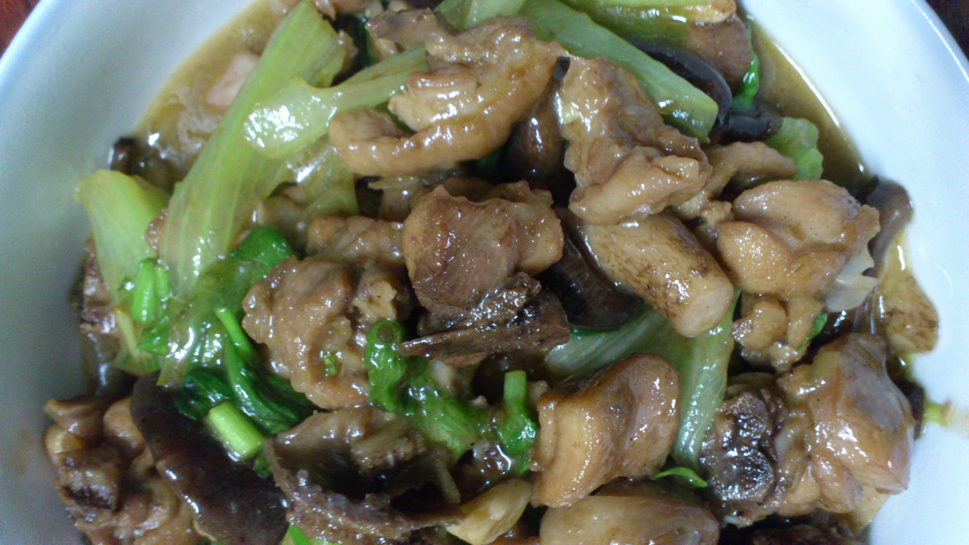 香菇烧鸡腿儿