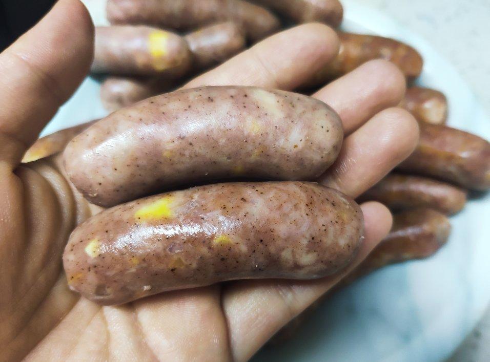 Q弹多汁的自制台式脆皮肠——绝对秒杀市售