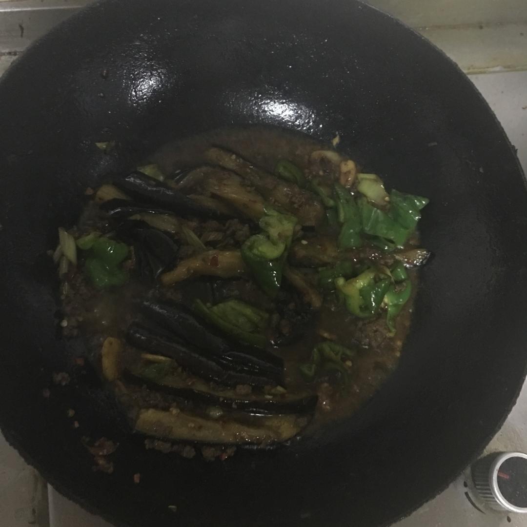 红烧肉沫茄子