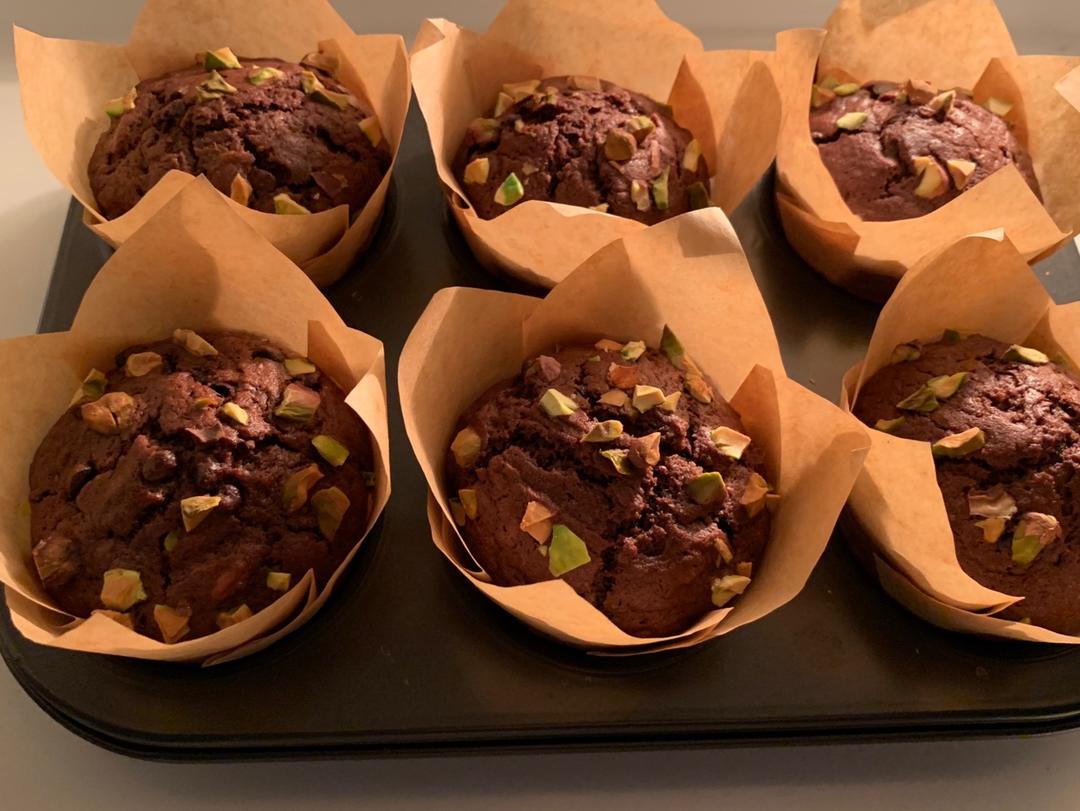 香蕉巧克力马芬