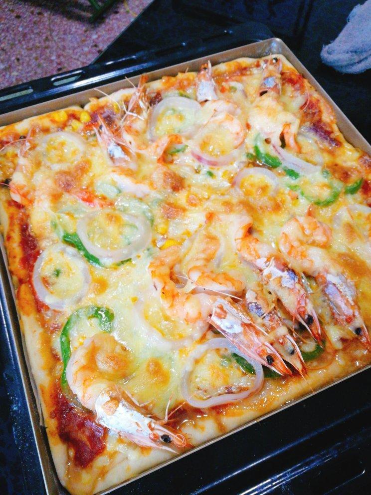 8寸纯手工什锦披萨