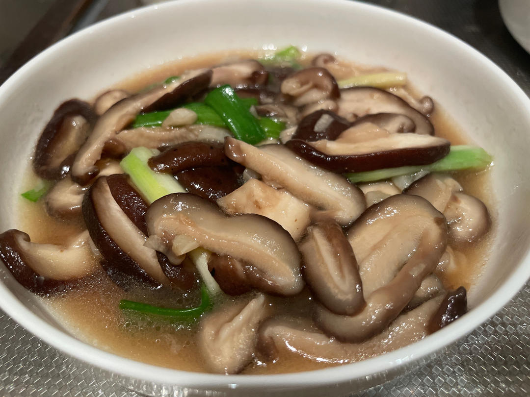 鲜美无比的蚝油香菇