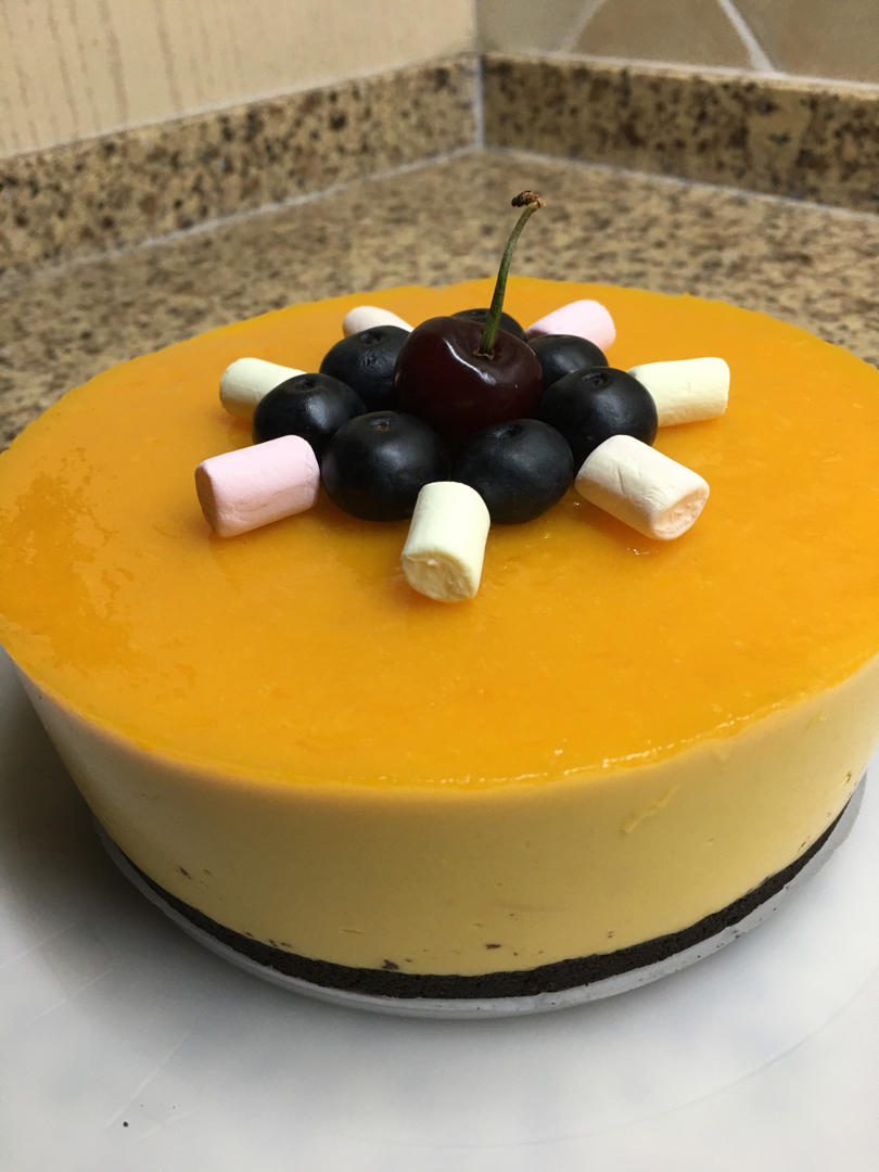 《Tinrry下午茶》教你做芒果流心慕斯（6寸配方）